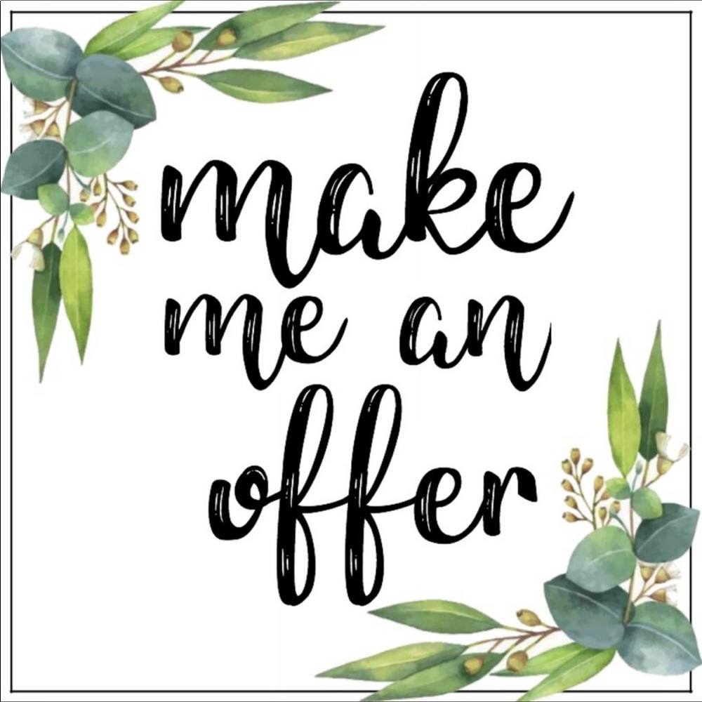 Make me an offer! I consider all reasonable offers